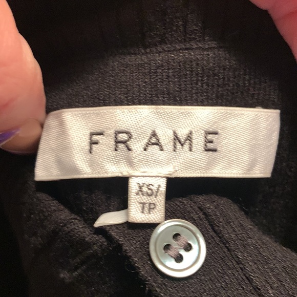 NWT Frame off shoulder knit cardigan - Picture 5 of 9